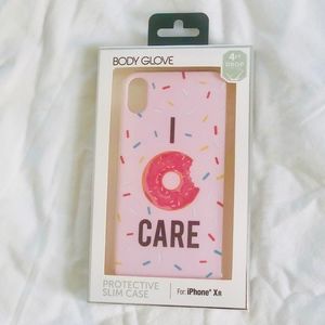 NEW Body Glove Pink Doughnut Phone Case iPhone XR NIB